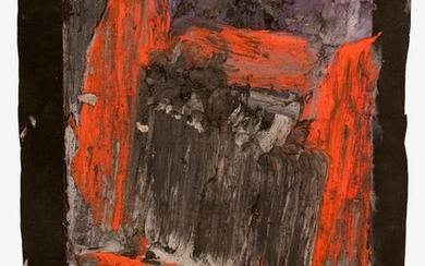 Edvins Strautmanis - Untitled (Composition in orange