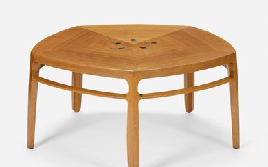 Edward Wormley, Pentagonal coffee table, model 5625T