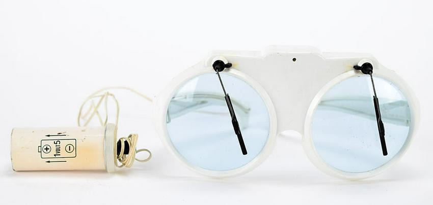 Elton John's Windshield-Wiper Glasses
