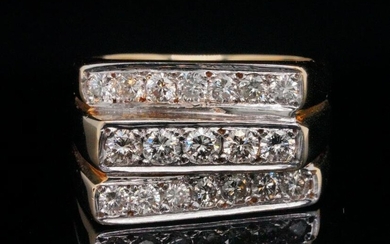 Elvis Presley's 1.50ctw Diamond and 14K Ring W/(4) LOAs