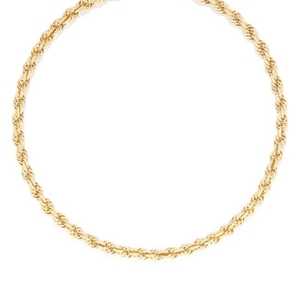 FANCY LINK CHAIN NECKLACE unmarked, 78cm, 29.8g.