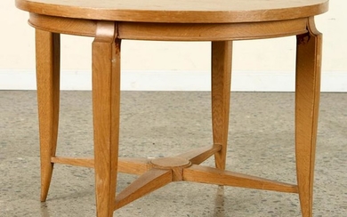 FRENCH OAK OCCASIONAL TABLE MANNER ANDRE ARBUS