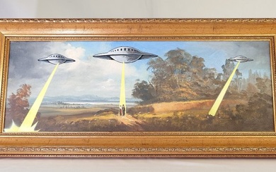 Fictional World (1980) - Banksy´s Glowing UFO Invasion
