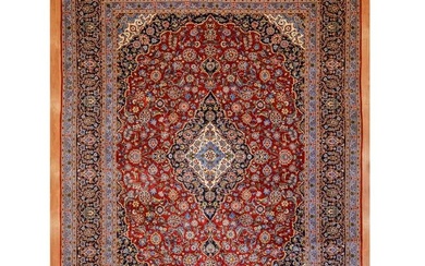 Fine Kork Kashan Carpet, Persia, 10 x 13.4