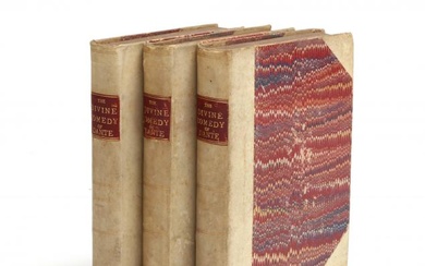 First European Edition of Longfellow's Translation of The Divine Comedy
