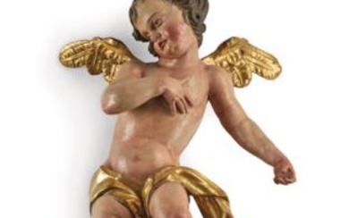 A Flying Baroque Angel