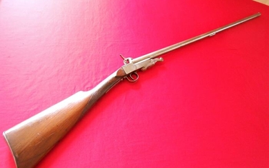 France - 19th century - Artisanat Français - Fusil dit "de braconnier" - Pinfire (Lefaucheux) - Rifle - 15 mm