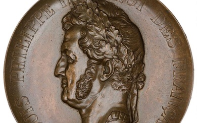France, Louis Philippe, 1830–1848, AE Medal, 1842, by A. Bovy, the law...