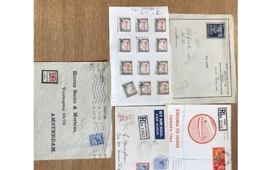 GB Collections & Mixed Lots - Miscellaneous GB 1958 2d inver...