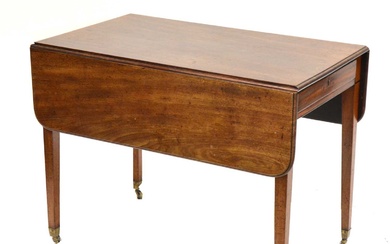 George III mahogany Pembroke table