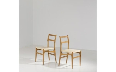 Gio Ponti (1891-1979) Pair of chairs