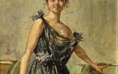 Giuseppe Uva (1874 – 1937) - La bella spadaccina