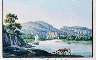 Graphic '' View from Tetschen to Bohemia ''