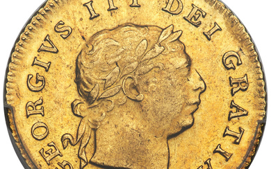 Great Britain: , George III gold 1/2 Guinea 1810 MS61 PCGS,...