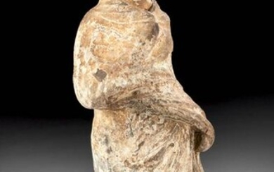 Greek Boeotian Terracotta Female Figure