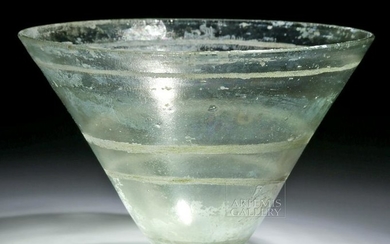 Greek Hellenistic Glass Mastos Bowl (Woman's Breast)