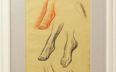 Gregorio Sciltian, Senza titolo, anni Settanta, tecnica mista su carta, cm 45x28
