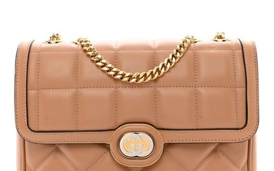 Gucci Calfskin Quilted Small Deco