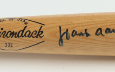 Hank Aaron Signed Rawlings Baseball Bat (Beckett)