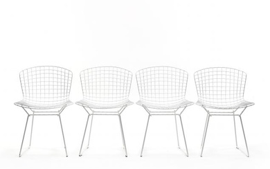 Harry Bertoia (American, 1915-1978), Set of Four Wire Chairs
