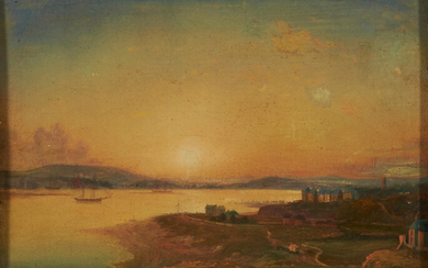 Hendricks A. Hallett (1847-1921) River Landscape