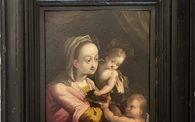 Hendrik van Balen (Anversa 1575 - 1632), Bottega di, Madonna...