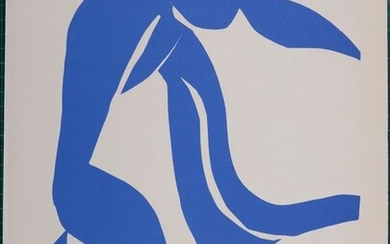 Henri Matisse-Nus Bleu 5,1952/58