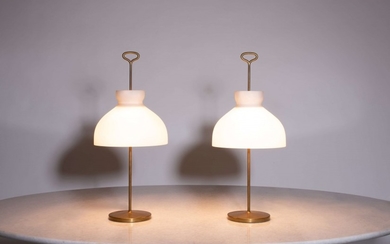 Ignazio GARDELLA 1905-1999 Paire de lampes dites "Arenzano" - 1956