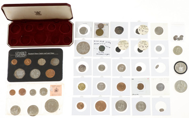 Interesting lot various world coins incl. Ireland Punt (Pound) 2000...