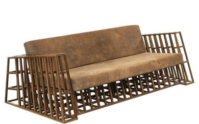 1980 's Italian Contemporary Modern Constructivist Sofa