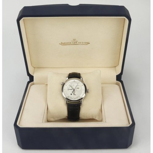 Jaeger-Le-Coultre Master Geographic stainless steel cased wo...