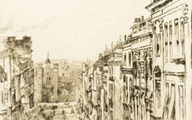 James McNeill Whistler (1834-1903) St Jame's Street (Kennedy 169; Glasgow 178; Mansfield 165)