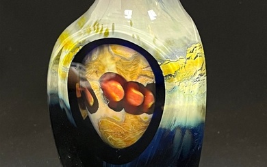 Jon Kuhn Art Glass vase