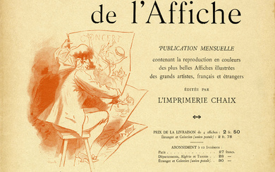 Jules Chéret, Lotto composto di 5 incisioni. 1896.