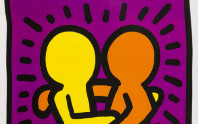 Keith Haring (1958-1990) (after) Untitled (Best Buddies)