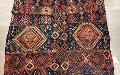 Kilim Area Carpet, 6ft 7in x 5ft 4in