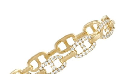 LB Exclusive 18K Yellow Gold 2.00 ct Diamond Bracelet