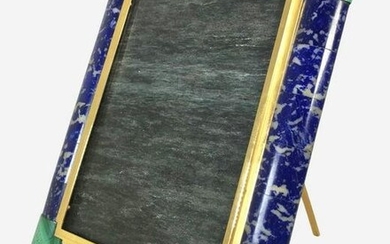Lapis Lazuli & Malachite Picture Frame