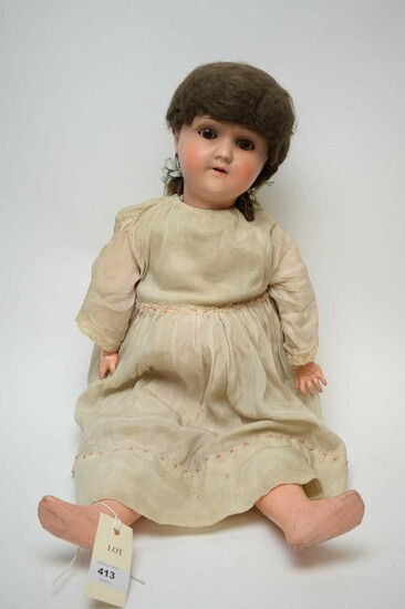 Late 19th/early 20th C German doll.