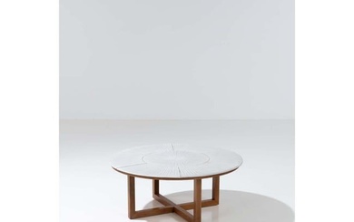 Lee Rosen (20th c.) Coffee table - Unique piece