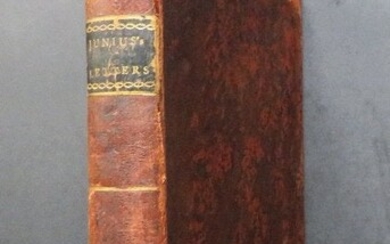 Letters of Junius, 1st American Edition, 1795