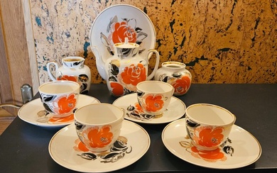 Lomonosov Imperial Porcelain Factory - Coffee service (12) - Porcelain