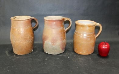 Lot 3 French Normandy cream pots