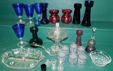 Lot of Colored Glass