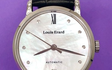Louis Erard - Diamond Automatic Watch Excellence Collection- 68235CS14.BDC62 - Women - BRAND NEW