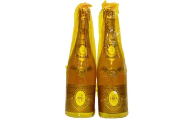 Louis Roederer, Cristal, Reims, 1989, two bottles