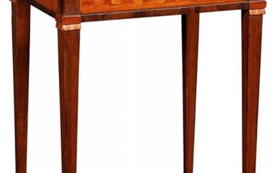 Louis XVI Marquetry Inlaid Occasional Table