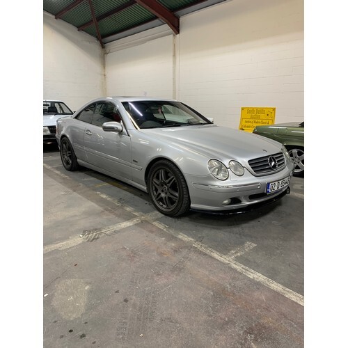 MERCEDES CL55 AMG, 02, 141k miles,360bhp, Silver with Black ...