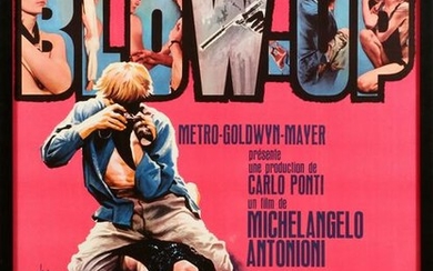 MICHAEL ANTONIONI'S 'BLOW-UP' MOVIE POSTER, 1966