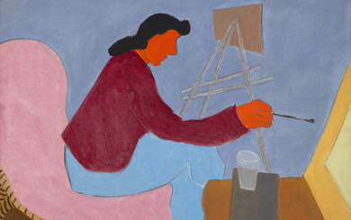 MILTON AVERY (1885-1965) Female Painter